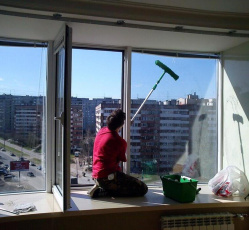 Мытье окон в однокомнатной квартире Кореновск